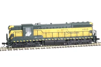 Atlas N Scale Master Silver ~ Chicago & North Western SD-7 C&NW #1664 ~ 40005303 • $96.92