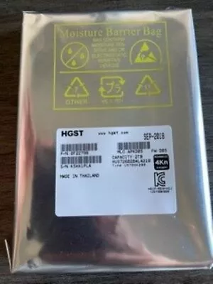 HGST Ultrastar 7K6000 HUS726020AL4210 - 2TB - 3.5  Internal Hard Drive (0F22798) • $135