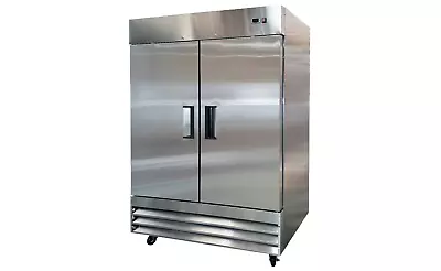 2 Solid Door Reach In Freezer Commercial Restaurant Freezer 54  • $2447.58