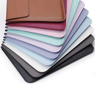 £12.80 • Buy   Case For MacBook Air Pro Retina 13 15  PU Leather Envelop Laptop Sleeve Cover