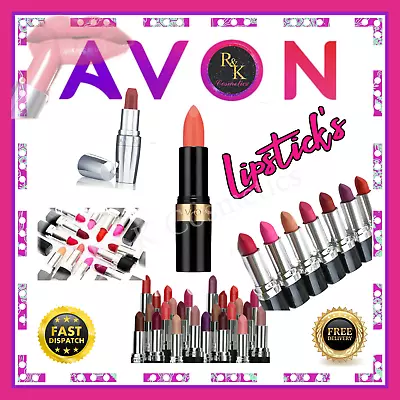 Avon Lipstick Choose Your Shade New Matte Satin Creamy True Power Stay • £4.57