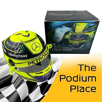 Formula 1 Lewis Hamilton 2022 SIGNED 1:2 Helmet New In Box • £675