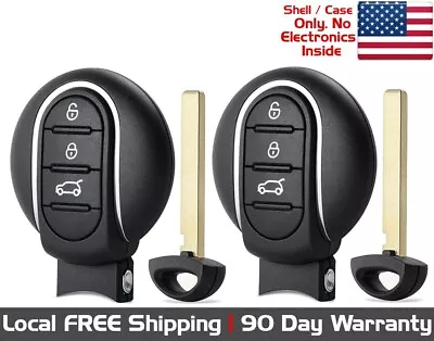 2x New Replacement Proxy Key Fob Remote SHELL / CASE For 2014-2018 Mini Cooper • $24.95