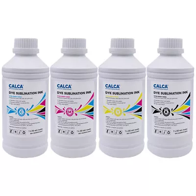 CALCA Ultra Density Series Dye Sublimation Inks 1L For Epson Printheads C M Y K • $42.30