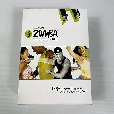 The All New Zumba Fitness DVD Boxed Set 4 DVD Latin Workout Routine • $29.95