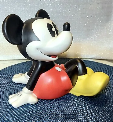 Enesco Disney Mickey Mouse Coin Ceramic Bank Very Good Condition • $27.95