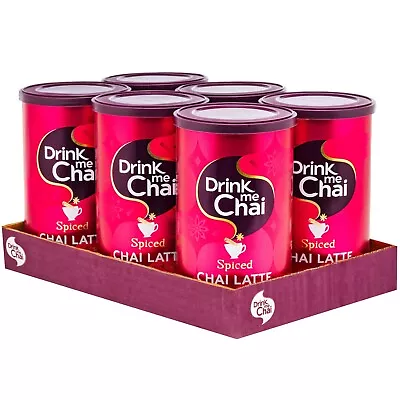 Drink Me Chai Spiced Chai Latte 250g (Pack Of 6) • £19.99