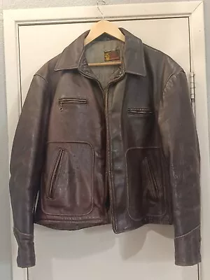 Vintage Mens Leather Jacket • $395