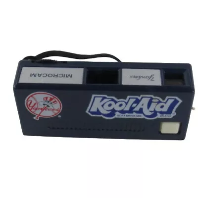 KOOL-AID X Yankees MICROCAM 35 Mm Film W/Wrist Strap Vintage Untested • $19.99