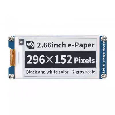 2.66 Inch E-Ink Display Module (Black And White) • $15.95