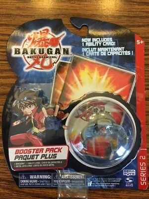 $24.95 • Buy Bakugan Battle Brawlers Booster Pack Series 2 - Gray - New