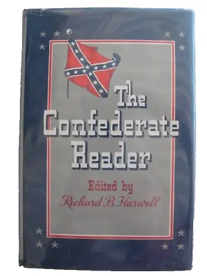 1957 CONFEDERATE READER CIVIL WAR Richard Harwell 1ST / 1ST HC/DJ  Militia Flag • $25.95