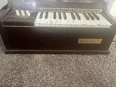 Magnus Electric Chord Organ Model 300 Made In USA Works Well Vintage • $50