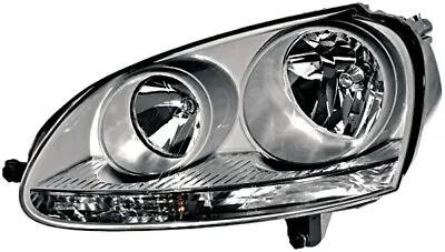 HELLA VW Golf Mk5 Jetta Mk3 2004- Chrome Headlight Left • $111.10