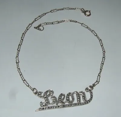 Marcasite Sterling Ankle Bracelet From Leon  • $19.99