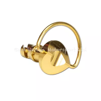 17mm Gold Titanium 1/4 Turn DZUS Fairing Fastener Quick Release For Ducati 916 • $9.94