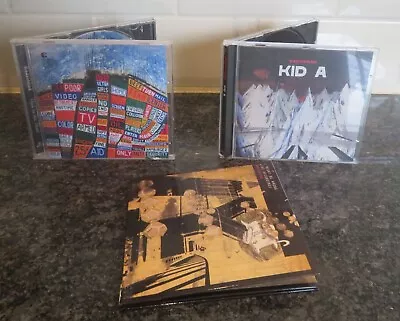 3 Radiohead CDs Kid A/Hail To The Thief/I Might Be Wrong • £10