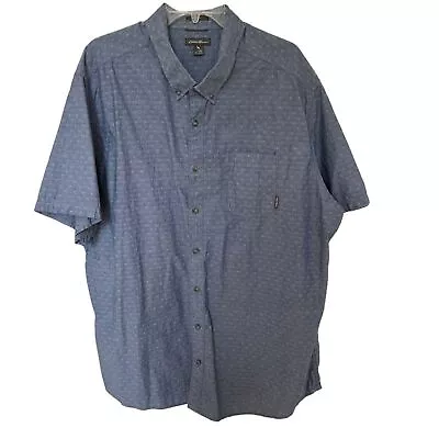 Eddie Bauer Men’s Shirt Classic Fit Button Down Short Sleeve Size T3XL 3XL Tall • $19.95