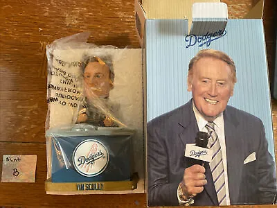 Los Angeles Dodgers 2012 Vin Scully Bobblehead SGA Behind Desk NEW IN BOX - B • $949.99