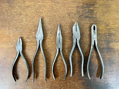 $119 • Buy Snap On Vacuum Grip Pliers No.97 Craftsman C Vanadium, H Boker, Utica 1300, USA