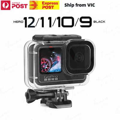 Waterproof Case Housing Diving Protective Underwater Cover For GoPro 9 10 11 12 • $28.49