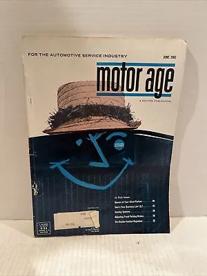 Vintage Motor Age Magazine June 1962 • $19.99