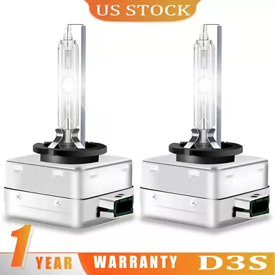 2pcs New Oem D3s White 66340 66340hbi 42403 42302 Hid Xenon Headlight Bulbs Set • $29.99