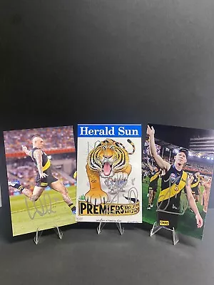 Signed Richmond Tigers Martin & Riewoldt Signed Premiership Photos  🔥 • $34.99