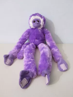 Wild Republic Purple Monkey Plush Stuffed Animal 21  Latching Hanging • $11.99