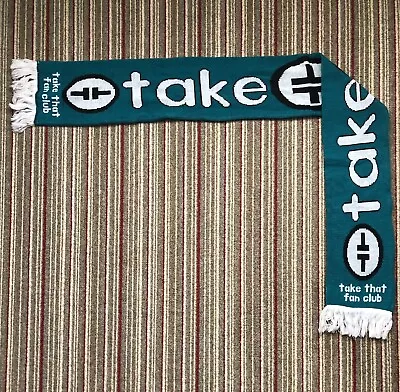 Rare Official Take That Fan Club Scarf 1990s • £18