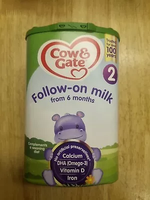 Cow & Gate 2 Follow On Milk From 6 Months 800g 05/24 • £8.99