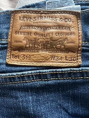 Levi’s 512 W34 L30 • £10