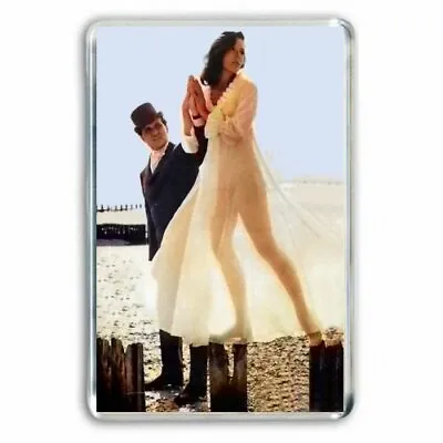 £2.25 • Buy CULT TV -  THE AVENGERS- JOHN STEED & EMMA PEEL Promo Photo JUMBO FRIDGE MAGNET