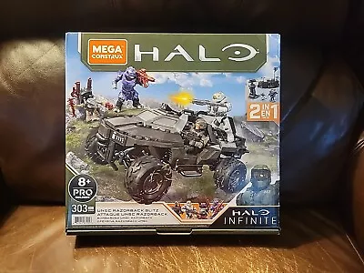 Mega Bloks Construx Halo Infinite UNSC Razorback Blitz Spartan Marine MIB Lego • $11.99