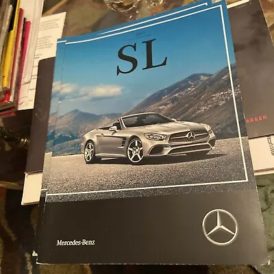 2017 Mercedes Benz SL-class Brochure SL550 SL450 SL63 SL65 AMG R231 Sale Catalog • $12