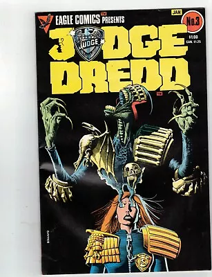 Judge Dredd #3  (1984)  Judge Dredd Eagle Comics  NM • $12