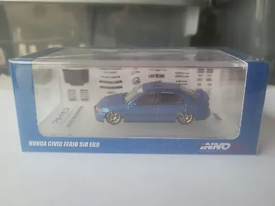 INNO64 -  HONDA CIVIC FERIO Si-R EG9 BLUE NEAR MINT VHTF COMBINED POST  • $32.14