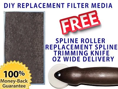 $25.99 • Buy Ducted Airconditioner Air Conditioner Con Filter Material Media Replacement Kit 