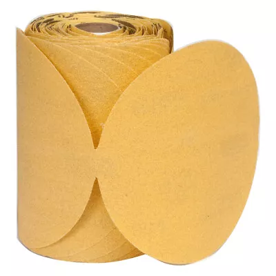 Norton Gold Reserve 83806 Sanding Disc Roll 5 In P80 Grit PSA (100 Ct) • $45.30