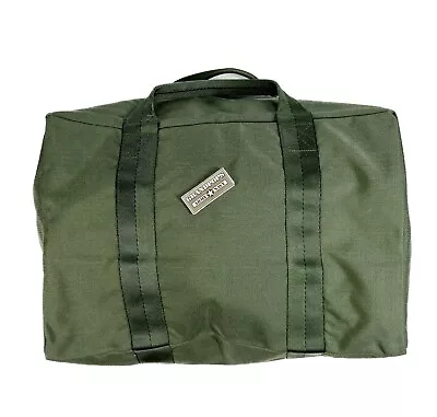 U.s. Military Olive Drab Nylon Cargo Duffle  1 Pocket Traveling Bag • $24.99