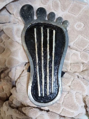 $45 • Buy  Vtg Cal Custom Barefoot Chrome Gas Pedal Hot /Rat Rod 57 Chevy Mustage VW Bug