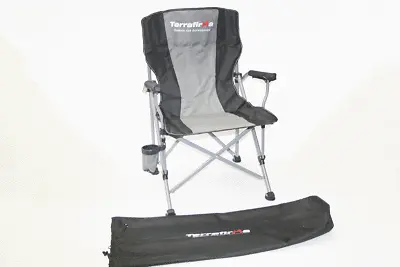 Terrafirma Land Rover Camping Chair Offroad Expedition Directors Chair TF1720   • £56.99