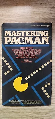 Vtg Book Mastering Pac-Man Ken Uston 1982 Video Game Strategy Guide Gamer Gift • $9.99