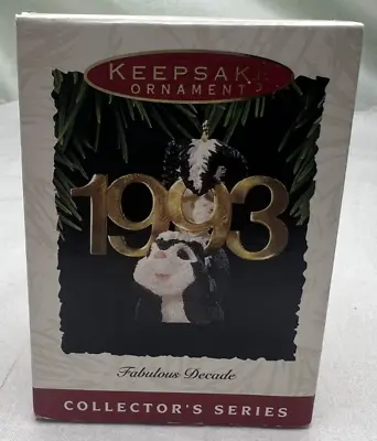 Hallmark Fabulous Decade 1993 Christmas Keepsake Ornament #4 Skunk FAST Shipping • $4.95