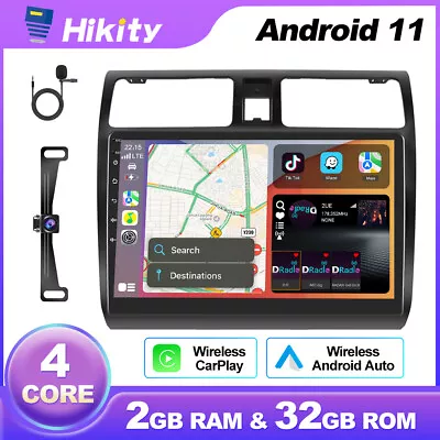 $219.99 • Buy 10.1 Android 11 Carplay Car Stereo GPS WIFI For Suzuki Swift 2005-2010 Head Unit