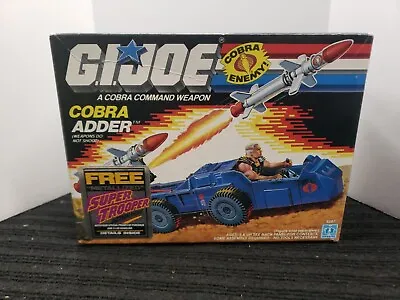 HASBRO Vintage G.I. JOE COBRA ADDER - New Sealed - Listing #2 • $175.99