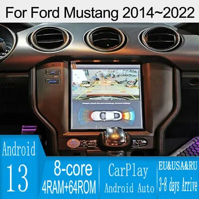 10.4  Android Navigation Car Gps Stereo Radio Carplay For Ford Mustang 14~22 • $585