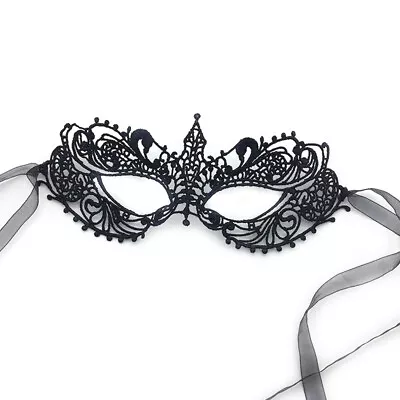 Lace Eye Mask Masquerade Lady Halloween Venetian Fancy Dress Costume Ball Party • $1.22