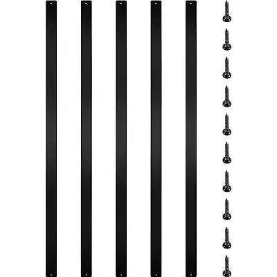 16 Pack Metal Spindles 29.5 X1  Deck Balusters 29.5  Black • $33.93