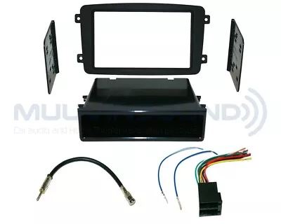 MERCEDES BENZ C-CLASS 2001-2004 Radio Dash Kit Combo SD + Harness + Antenna MB21 • $41.99